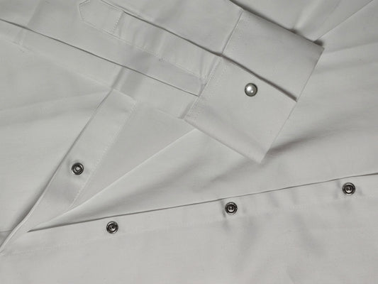 White Italian Lycra Regular Fit Shirt