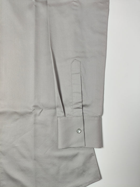 Grey Italian Lycra Regular Fit Shirt