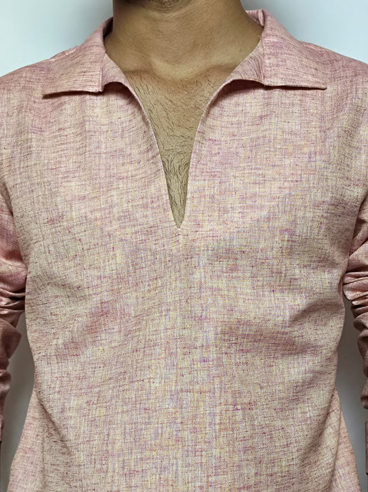 Classic Minimal V Placket Shirt