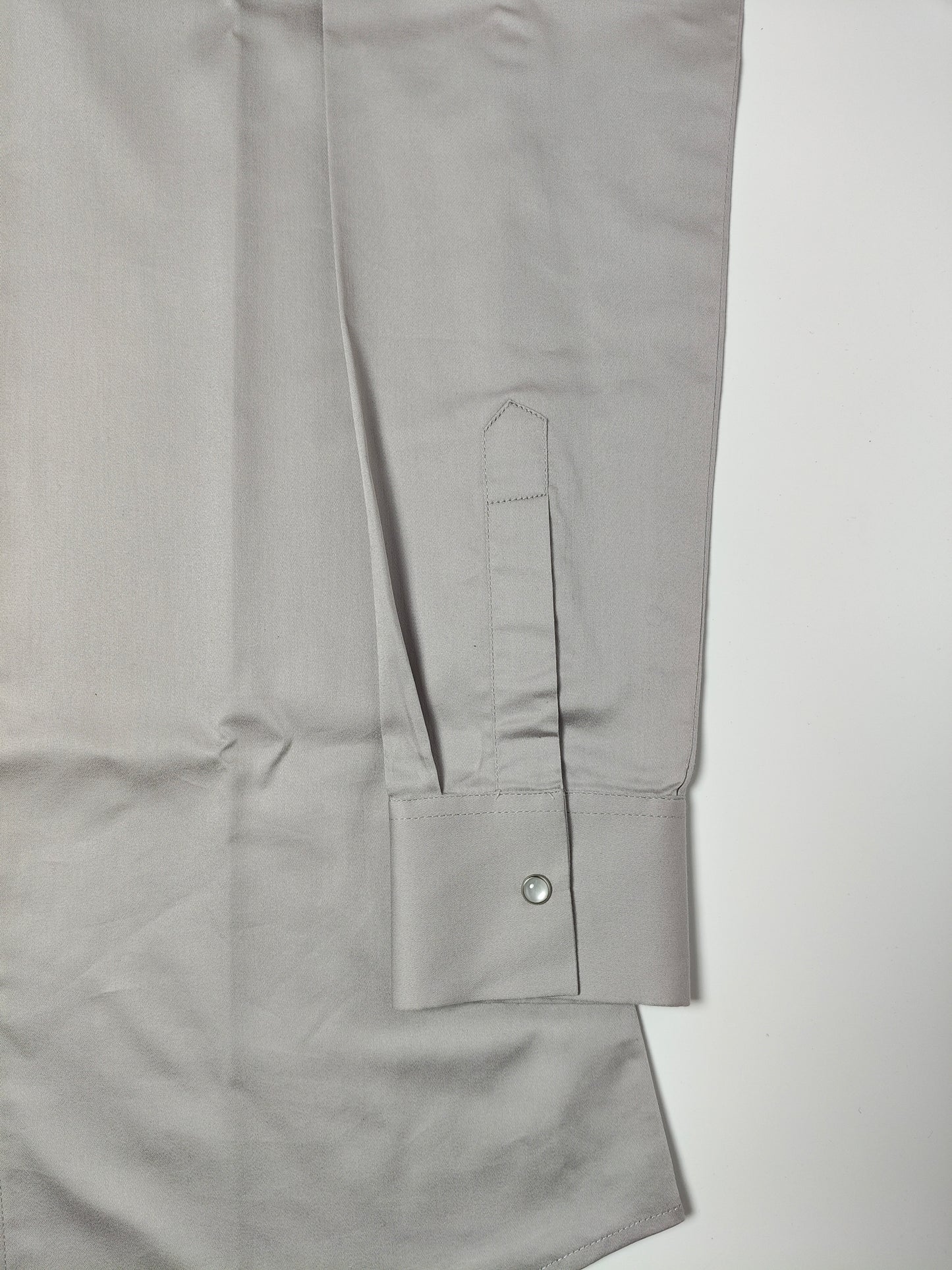 Grey Italian Lycra Regular Fit Shirt
