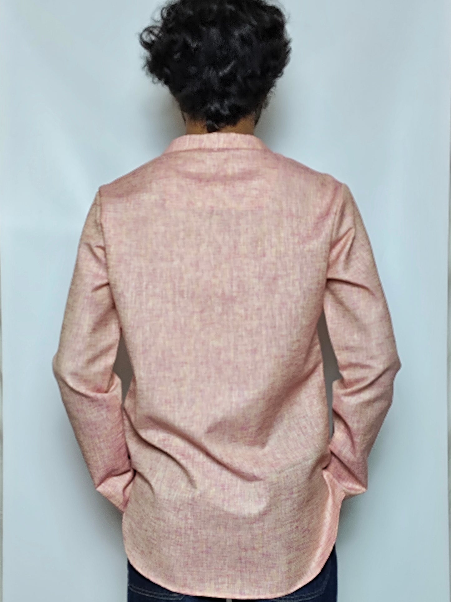 Classic Minimal V Placket Shirt