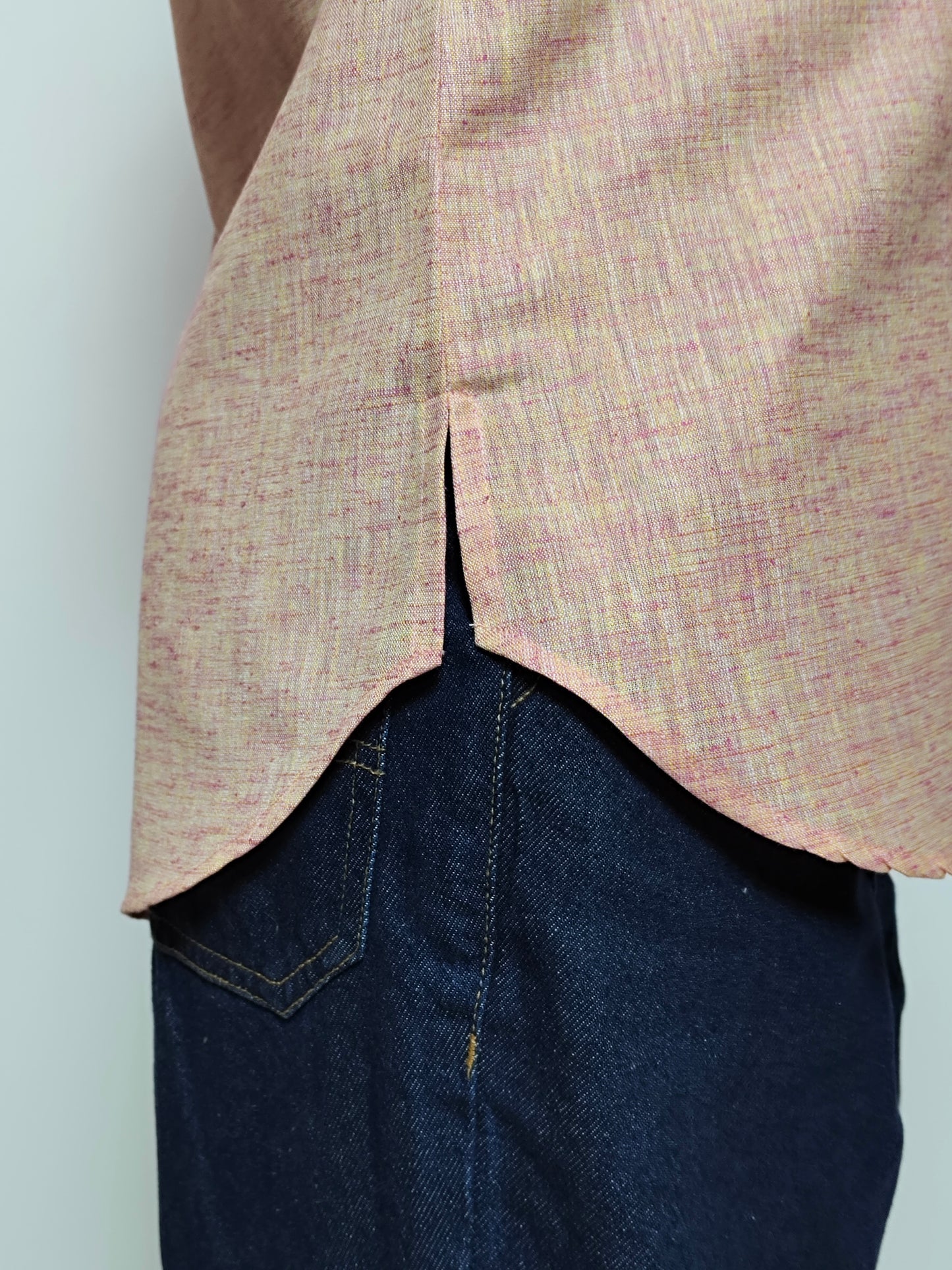 Classic Minimal V Placket Shirt