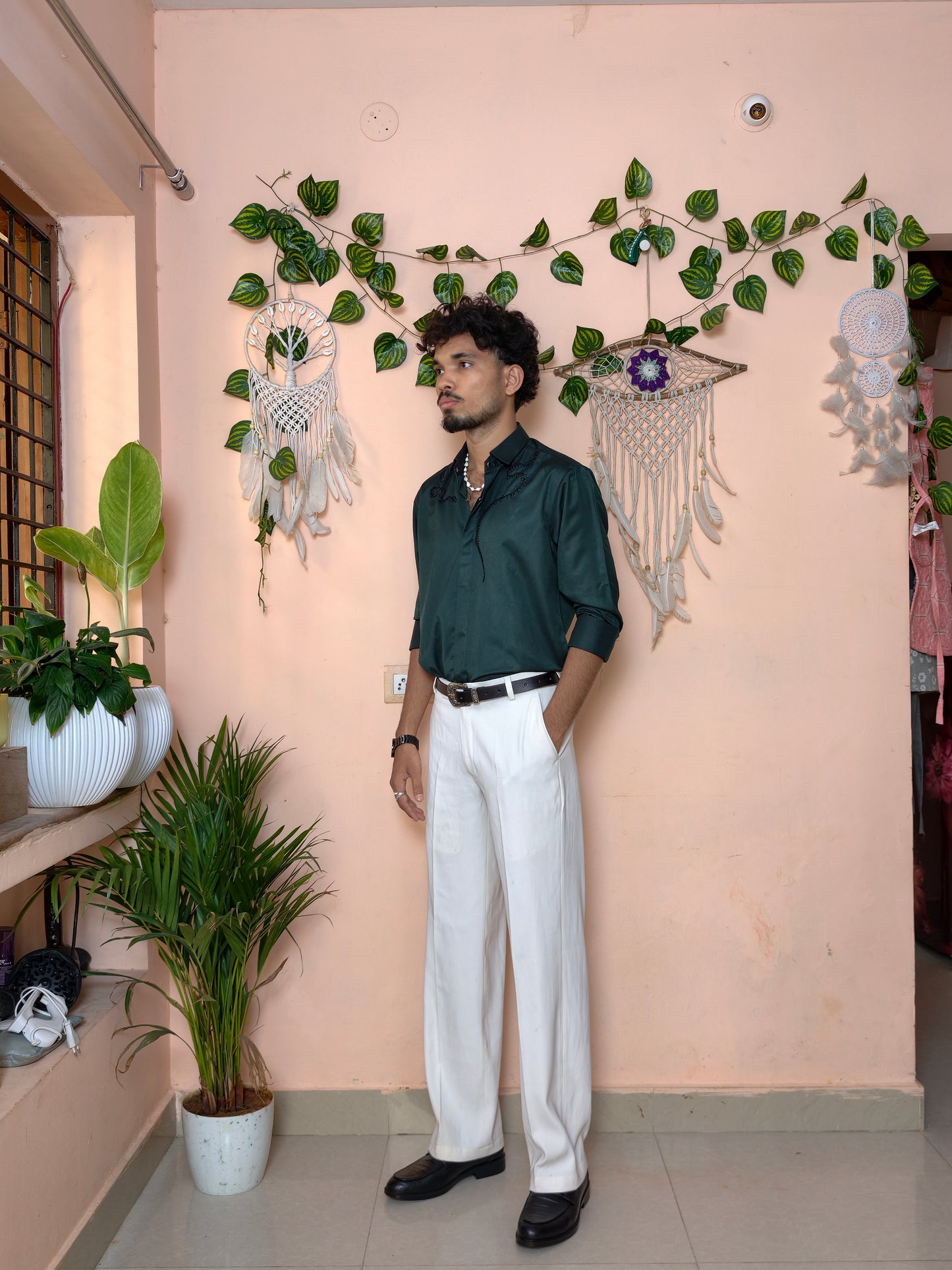 Ivory Tailored Trouser