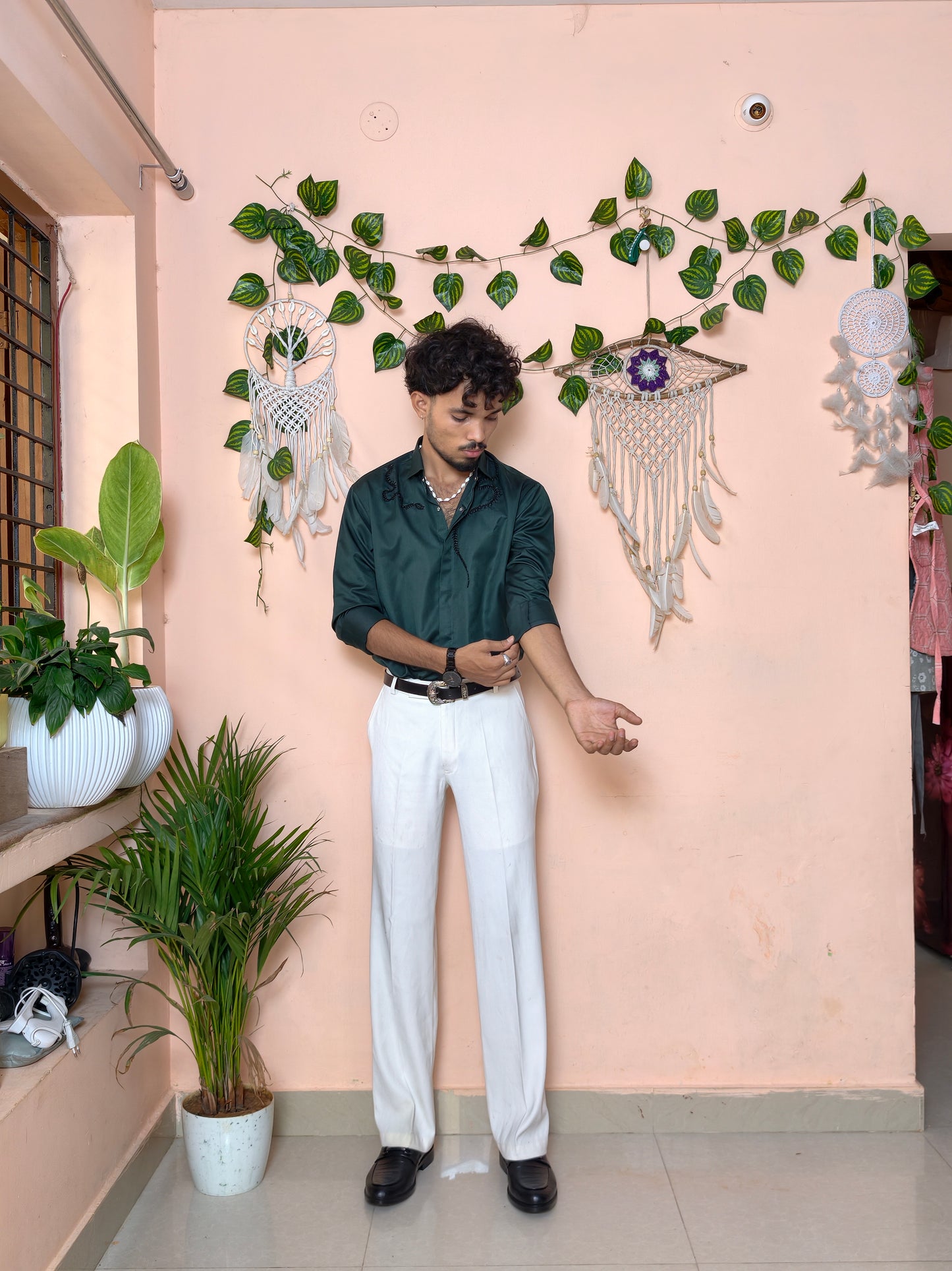 Ivory Tailored Trouser