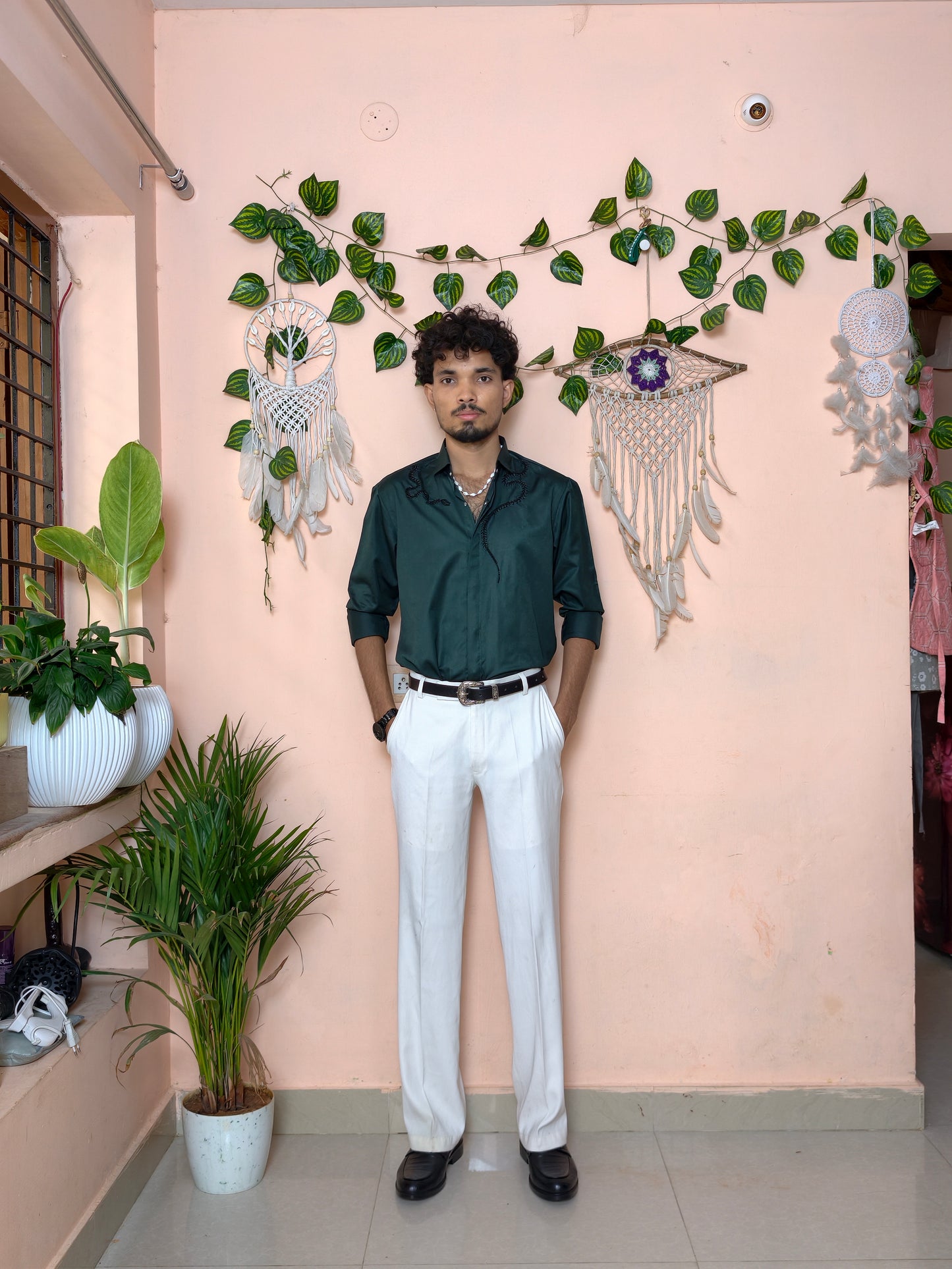 Ivory Tailored Trouser